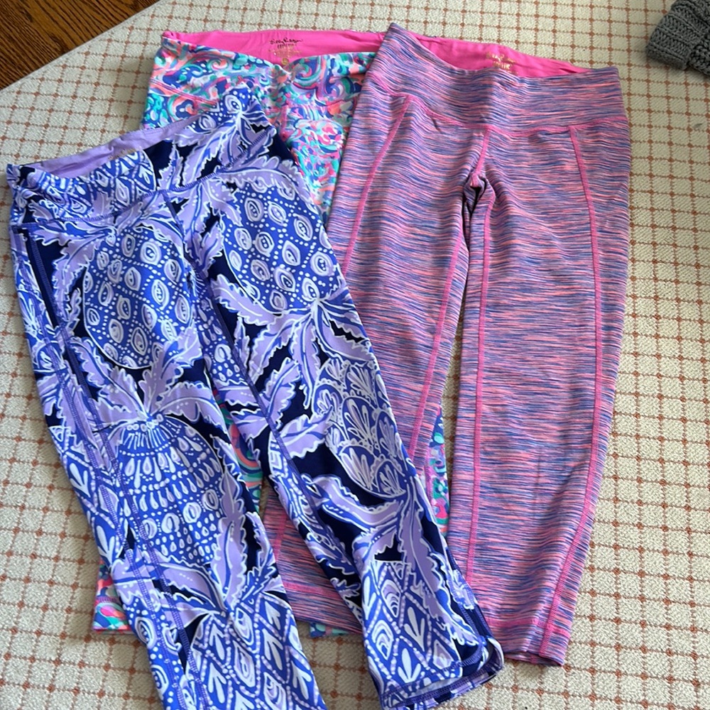 Lilly Pulitzer Women’s Multicolor Leggings - Purple, Pink, Blue